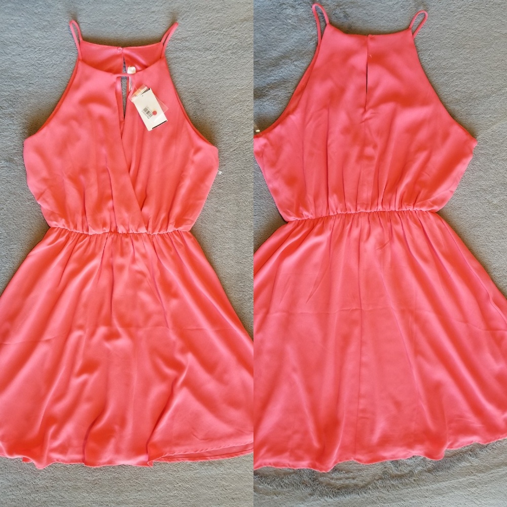 Lush Coral Dress